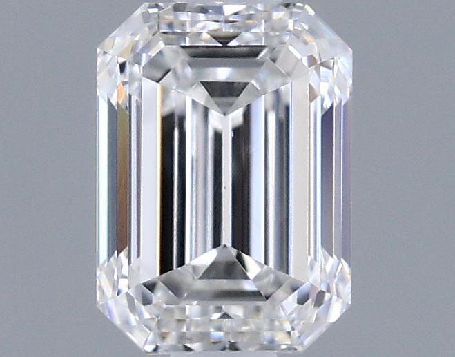 0.7ct Emerald F VS1 Natural Diamond