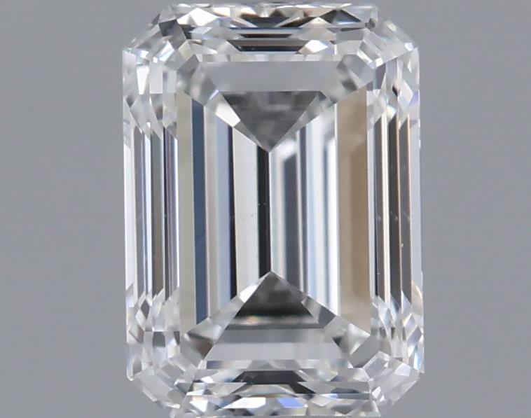 0.73ct Emerald F SI1 Natural Diamond
