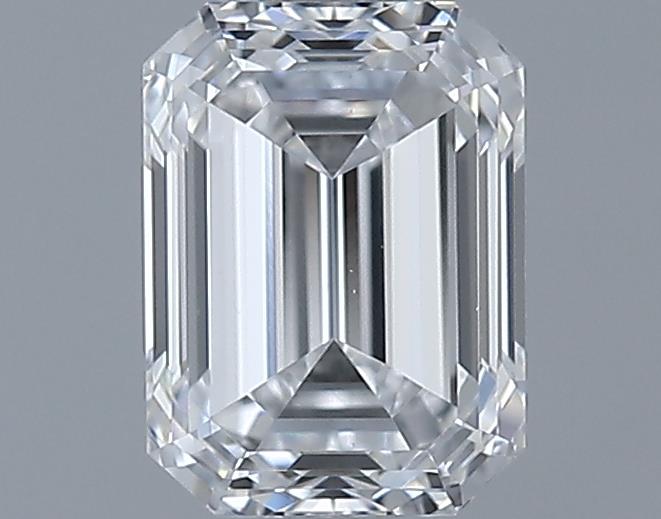 0.7ct Emerald D VVS2 Natural Diamond