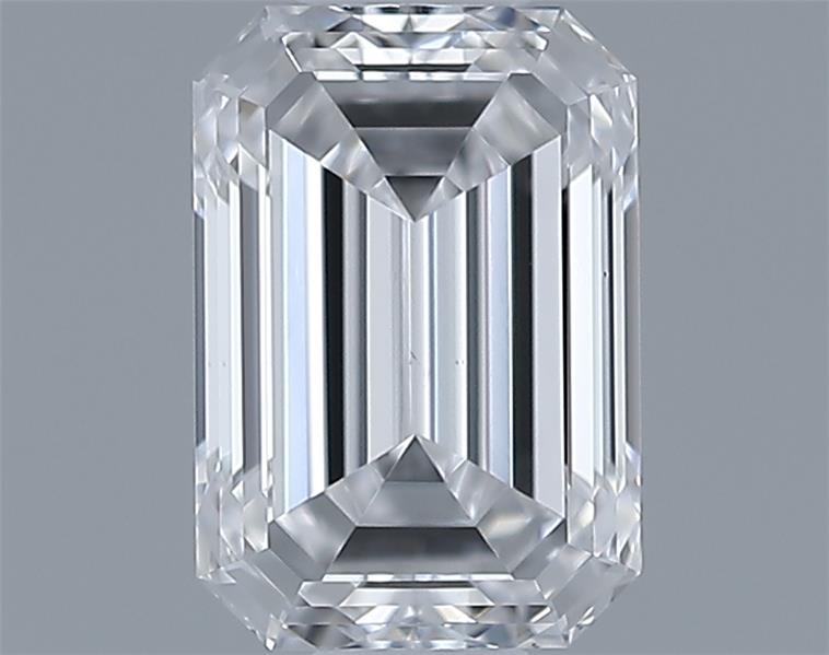 0.59ct Emerald D VS2 Natural Diamond