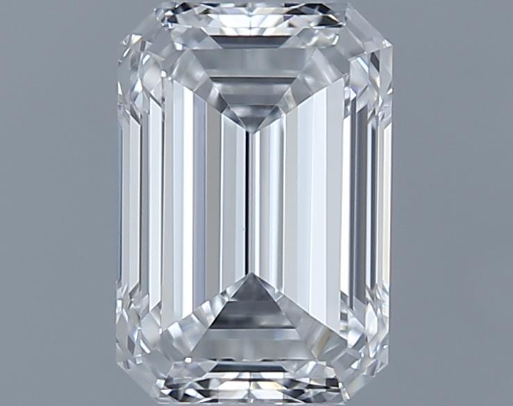 0.7ct Emerald F VVS2 Natural Diamond