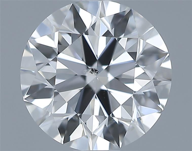 0.9ct Round F SI2 Natural Diamond