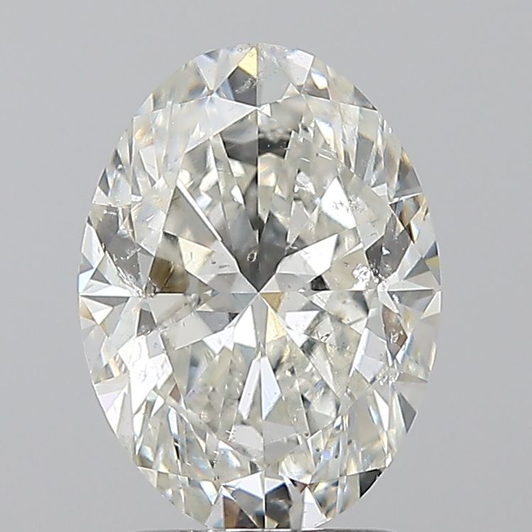 2.01ct Oval I SI2 Natural Diamond