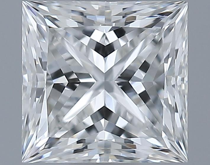 0.7ct Princess F VVS2 Natural Diamond