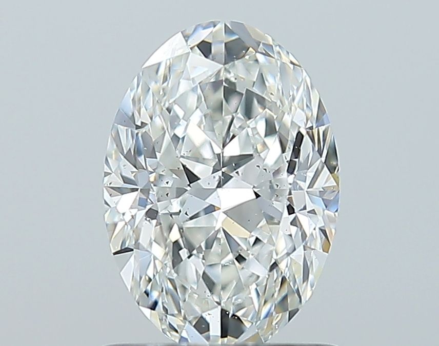 1.01ct Oval F SI1 Natural Diamond