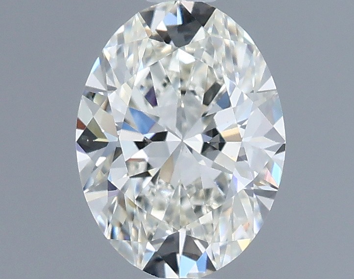 0.7ct Oval J VVS2 Natural Diamond