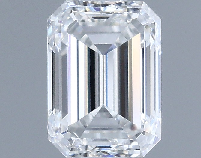0.55ct Emerald F VVS1 Natural Diamond