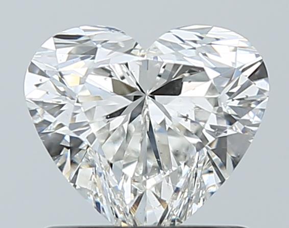 1.01ct Heart H SI1 Natural Diamond
