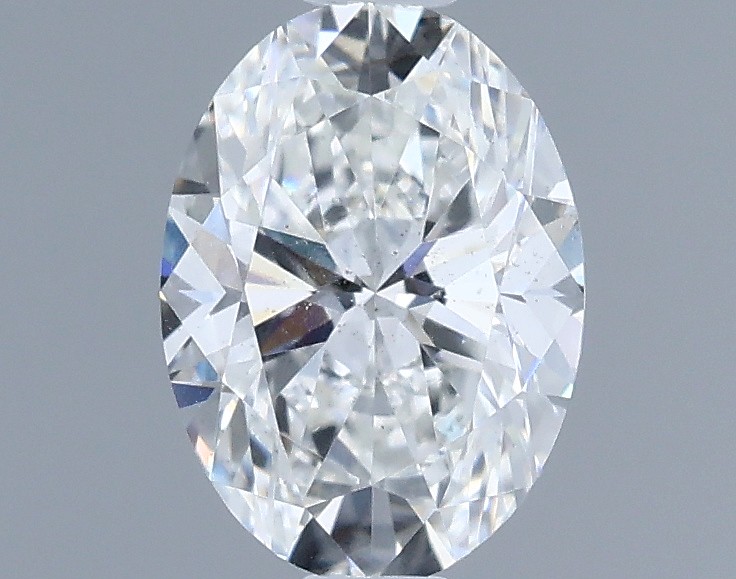 0.6ct Oval F SI1 Natural Diamond
