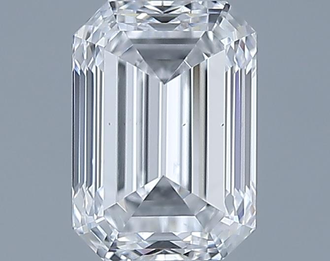 0.8ct Emerald D VS2 Natural Diamond