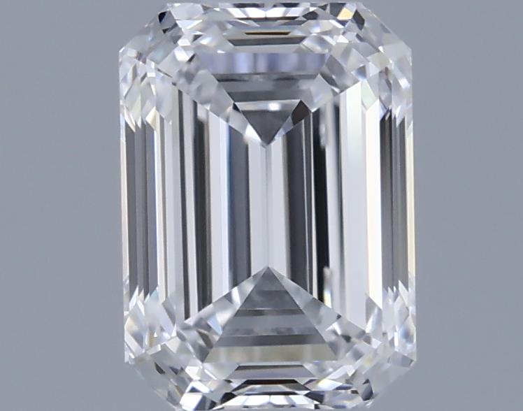 0.71ct Emerald D VVS2 Natural Diamond
