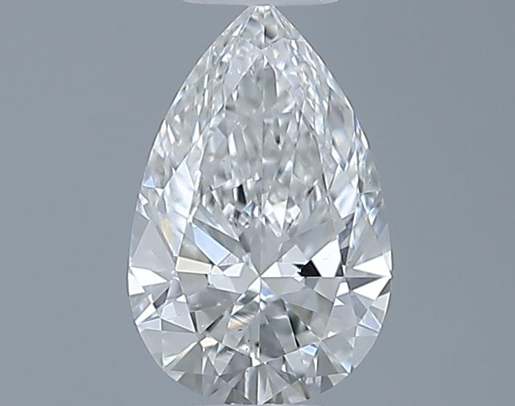 0.53ct Pear F VS2 Natural Diamond