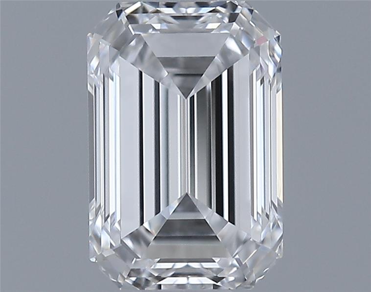 0.67ct Emerald D IF Natural Diamond