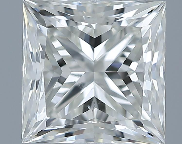 0.9ct Princess K SI1 Natural Diamond