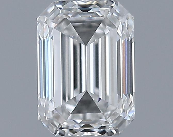 0.5ct Emerald F IF Natural Diamond