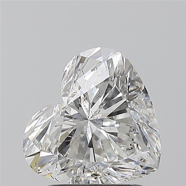 1.7ct Heart H SI2 Natural Diamond