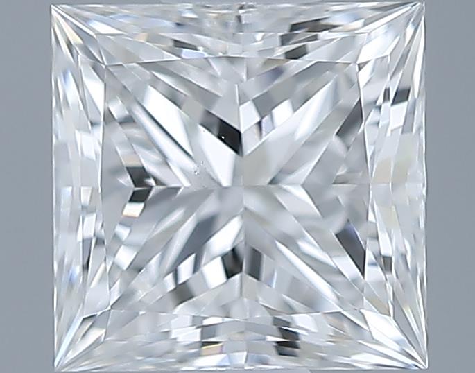 0.71ct Princess F VS2 Natural Diamond