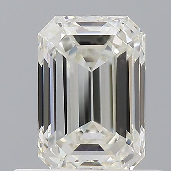 0.71ct Emerald J IF Natural Diamond