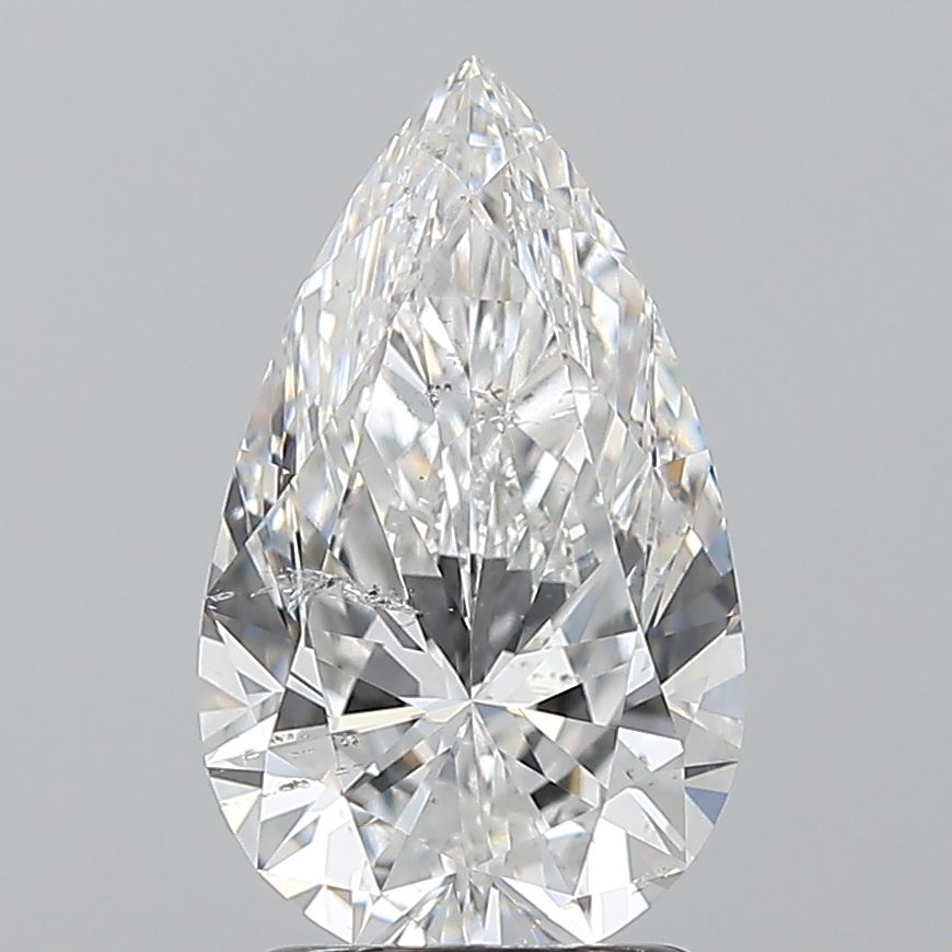 2.01ct Pear E SI2 Natural Diamond
