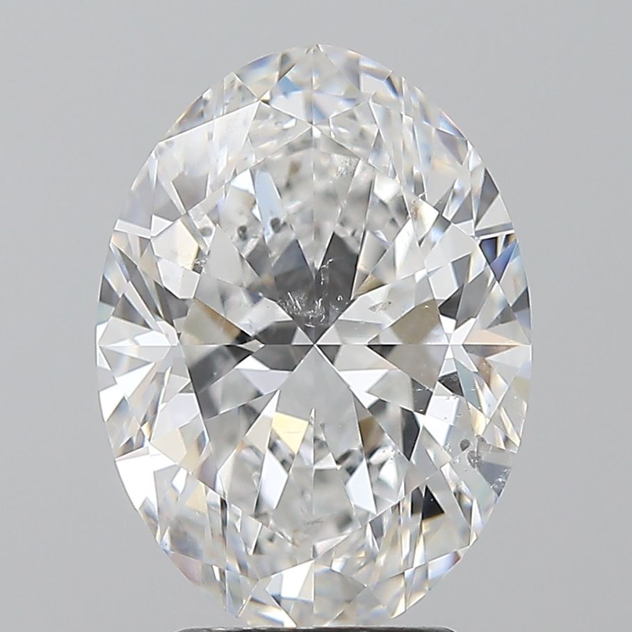 3.5ct Oval E SI2 Natural Diamond