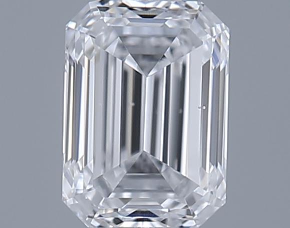 0.53ct Emerald D VS2 Natural Diamond