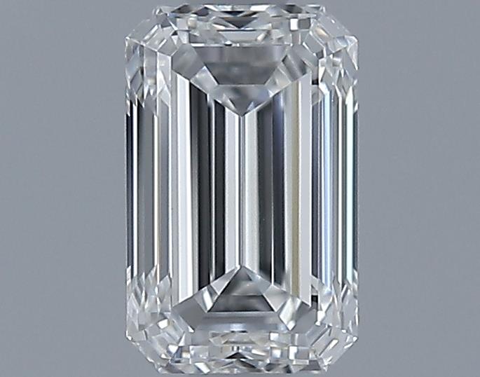 0.9ct Emerald F VS1 Natural Diamond