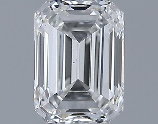 0.71ct Emerald G VS2 Natural Diamond