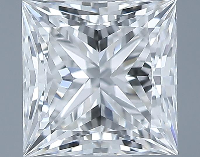 0.58ct Princess F VVS2 Natural Diamond