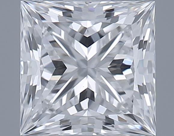 0.57ct Princess E VS2 Natural Diamond