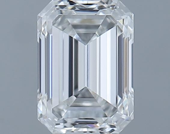 0.56ct Emerald F VVS2 Natural Diamond