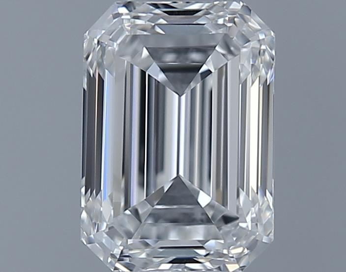 0.7ct Emerald F VVS1 Natural Diamond