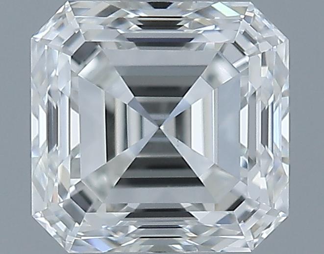 0.7ct Asscher F VS1 Natural Diamond