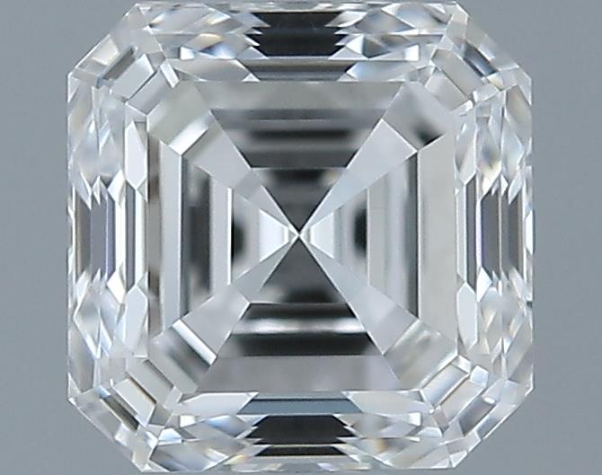0.74ct Asscher F IF Natural Diamond