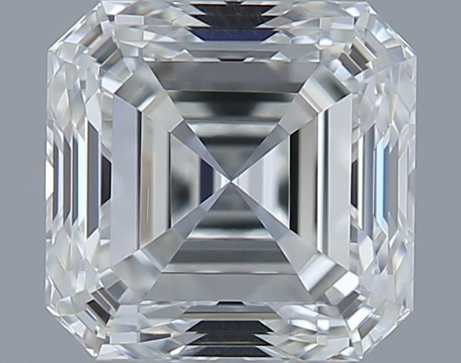 0.71ct Asscher H IF Natural Diamond
