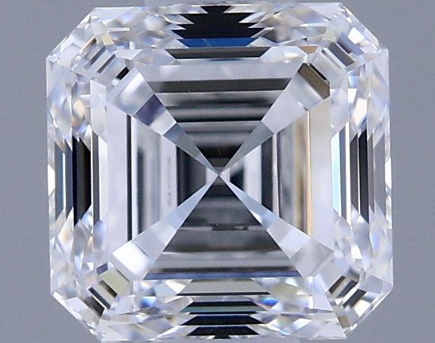 0.78ct Asscher E VVS2 Natural Diamond