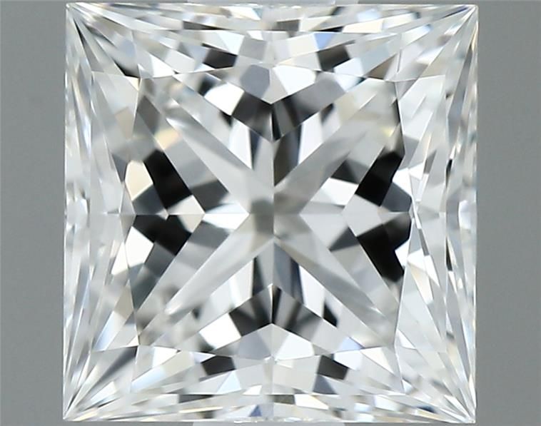 0.71ct Princess G VVS2 Natural Diamond