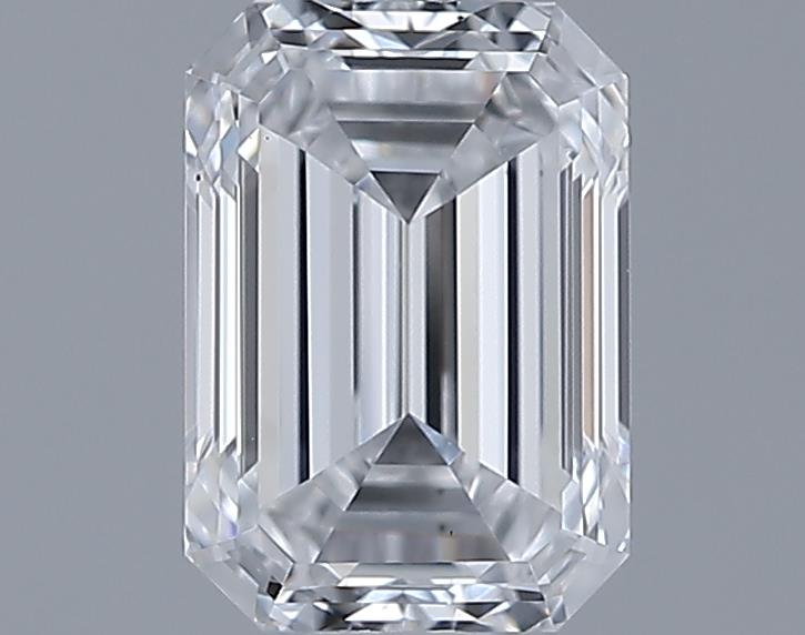0.8ct Emerald D VS2 Natural Diamond