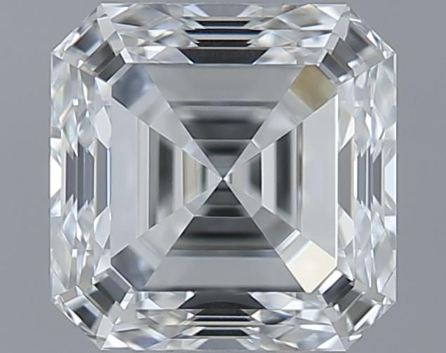 0.72ct Asscher F VVS1 Natural Diamond