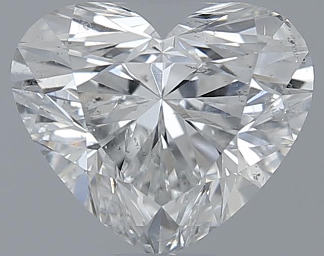 0.71ct Heart F SI2 Natural Diamond