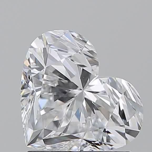 1.5ct Heart D VS1 Natural Diamond