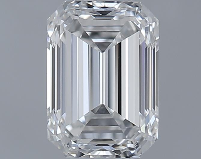 0.7ct Emerald E VVS1 Natural Diamond