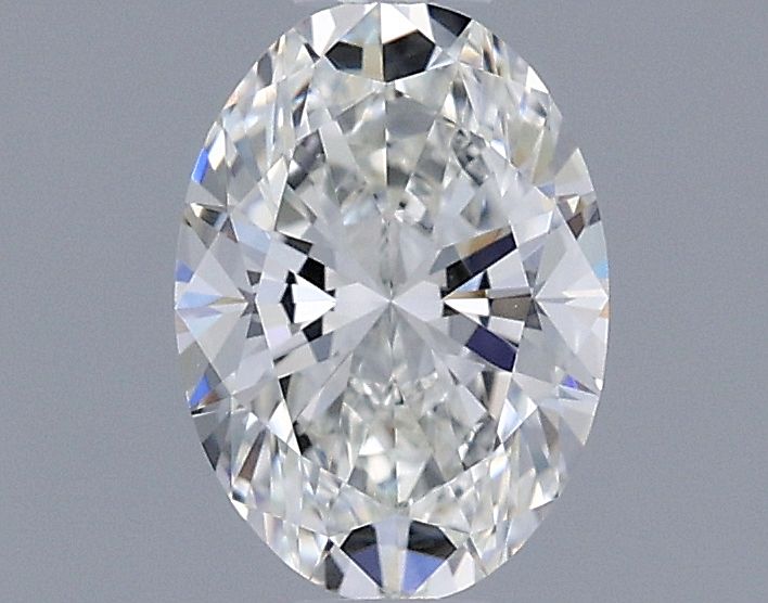 0.71ct Oval H VVS1 Natural Diamond