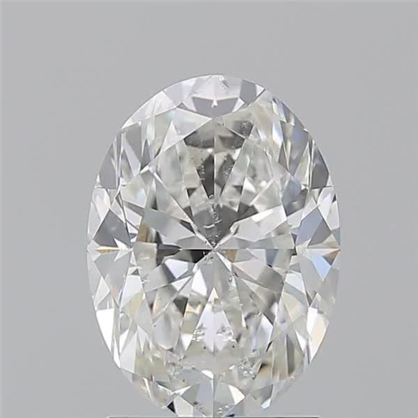 2.01ct Oval H SI2 Natural Diamond