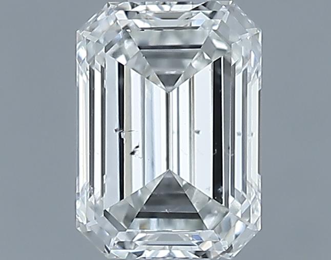 0.7ct Emerald H SI1 Natural Diamond