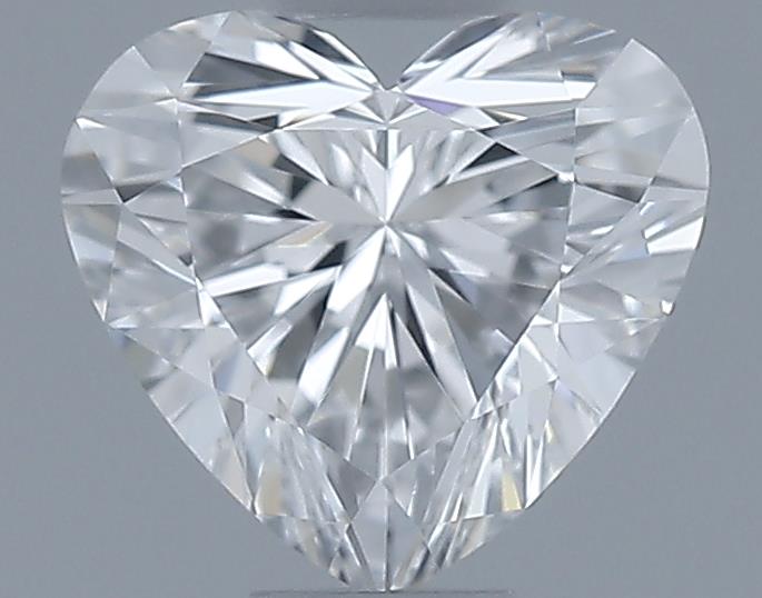 0.51ct Heart D VVS1 Natural Diamond