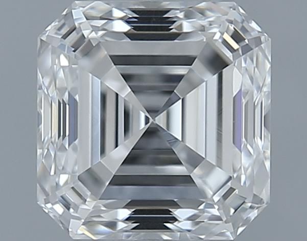 0.76ct Asscher E VVS2 Natural Diamond