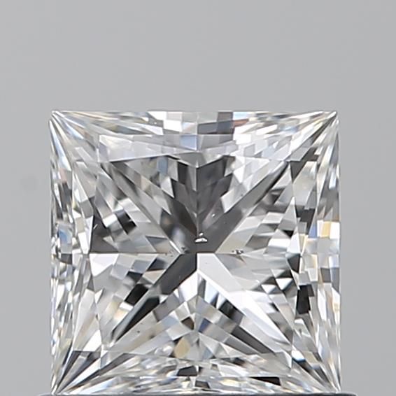 0.92ct Princess F SI1 Natural Diamond