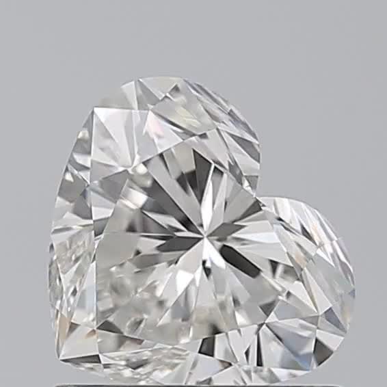1.01ct Heart I VVS2 Natural Diamond