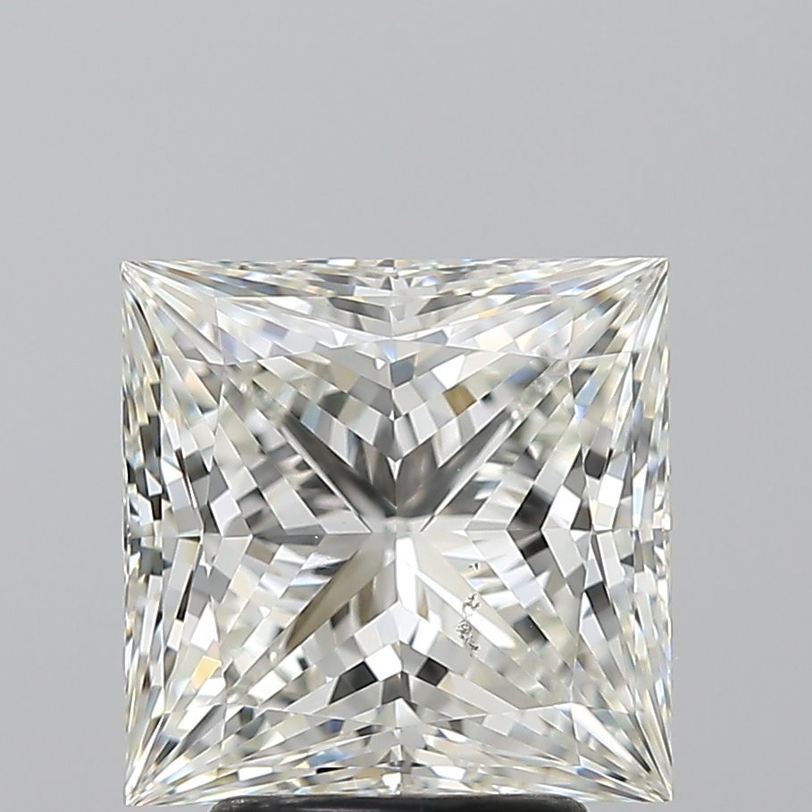 3.51ct Princess I SI1 Natural Diamond