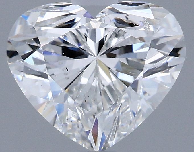 2ct Heart E SI2 Natural Diamond